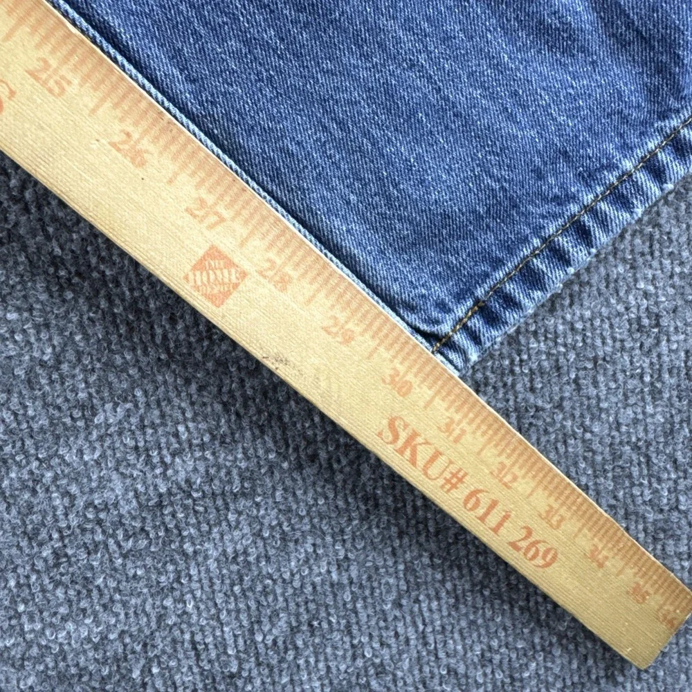 Cinch ED Locker Stock Jeans Men 40x32 Blue Denim Bootcut Workwear Distressed